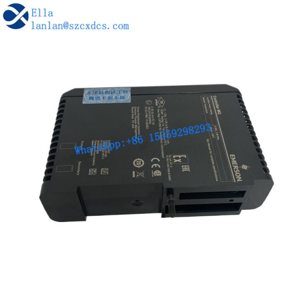 EMERSON VE3008 CE3008 KJ2005X1 MQ1 12P6381X0322 副本