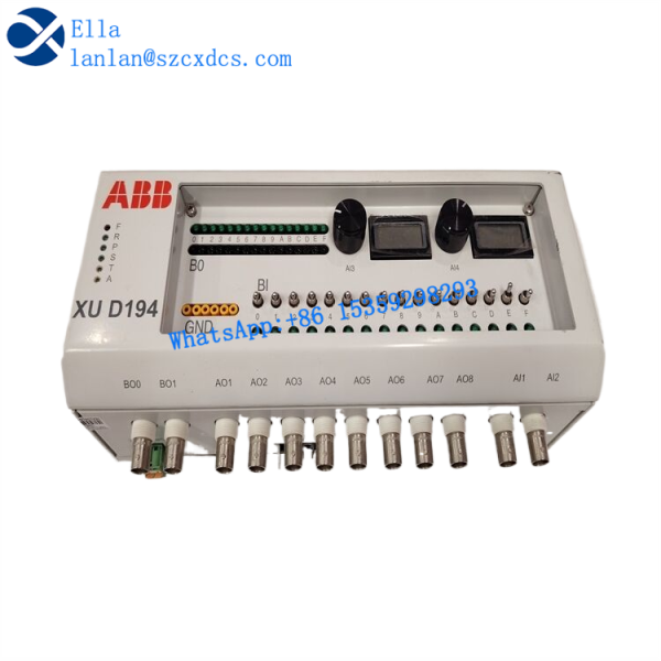 ABB XUD194 XUD194A 3BHC018137R0001 2