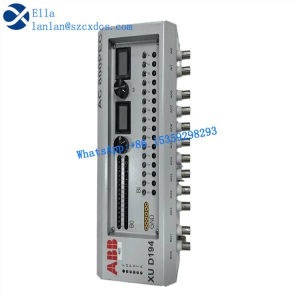 ABB XUD194 3BHE018137R0001 AC800PEC 2